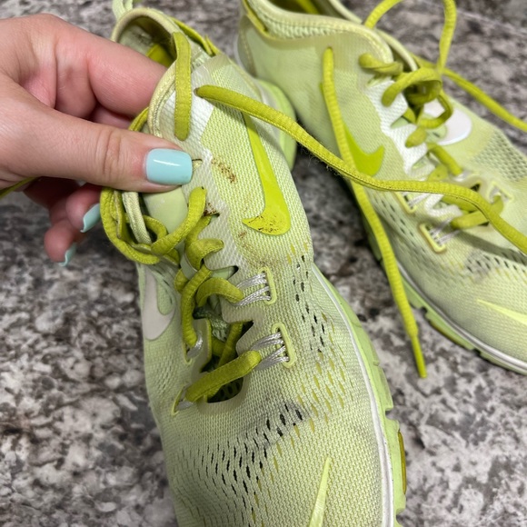 Nike Lime Green Athletic Shoes - Picture 6 of 9